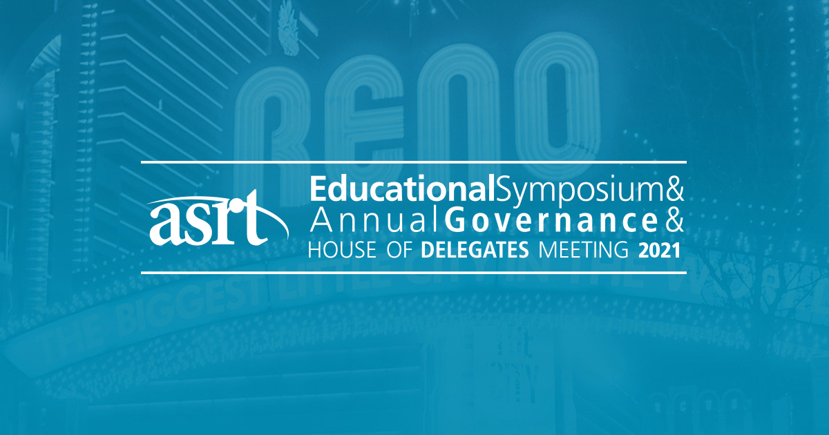 ASRT Educational Symposium, Annual Governance & House of Delegates Meeting
